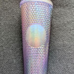 Starbucks Asia purple iridescent bling venti studded tumbler BNWT